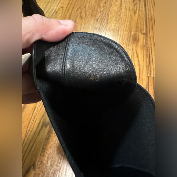 FRAME Le Manhattan Pointed Toe Chelsea Boot Leather Western size 40 like new - Picture 6 of 9